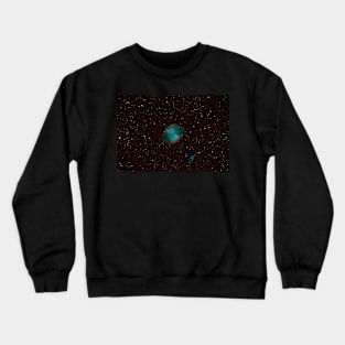 The Dumbbell Nebula Crewneck Sweatshirt